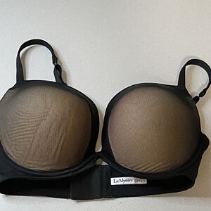 Le Mystere Black and Tan Underwire Bra